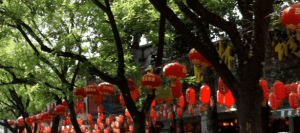 Laternen Ghost street