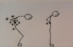 Leichte bis mittelschwere Rückenbeschwerden