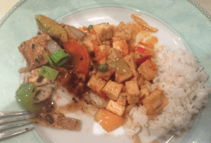 Vegetarisches Fleisch