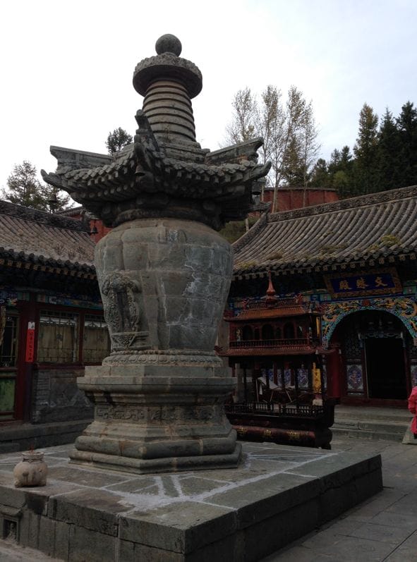 alter Tempel in Nordchina